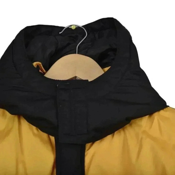 Vintage NFL Pittsburg Steelers Winter Jacket Hood Black Yellow Size Youth XXL - Picture 5 of 14